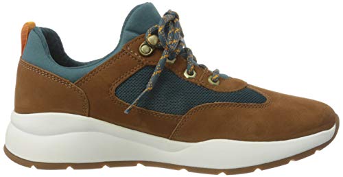 Timberland Boroughs Low-Top, Zapatillas Mujer, Marrón Rust Nubuck, 39 EU