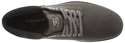 Timberland Bradstreet Leather Sensorflex, Botas Chukka para Hombre, Gris Dark Grey Full Grain, 41.5 EU