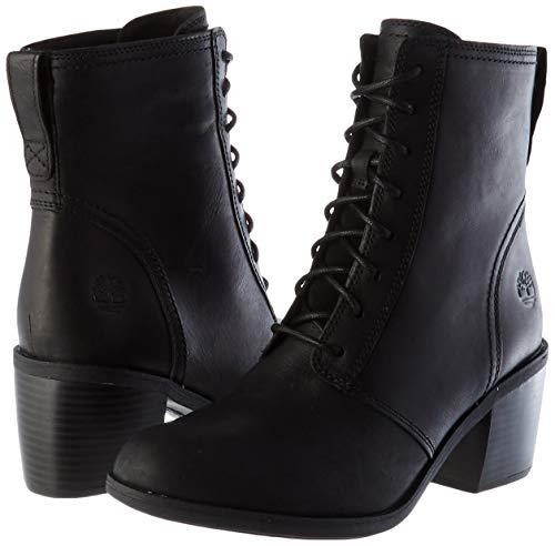 Timberland Brynlee Park Lace-up, Botas Mujer, Negro Black Full Grain, 38 EU