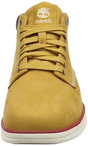 Timberland CA125W - Zapatillas Altas de Cuero Hombre, Color Marrón, Talla 45.5 EU