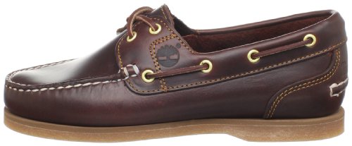 Timberland Classic 2-Eye, Náuticos Mujer, Marrón Rootbeer Full Grain, 39.5 EU
