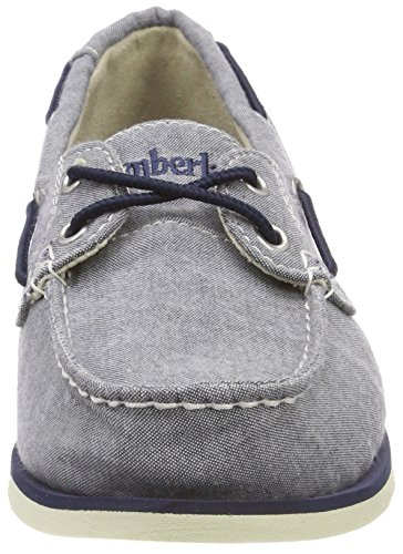 Timberland Classic, Mocasines Mujer, Azul (Midnight Navy Canvas), 36 EU