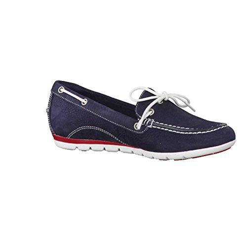Timberland EK Harbrside 1Eye, Mocasines para Mujer, Azul Marino, 37 EU