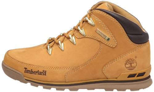 Timberland Euro Rock Hiker, Botas Hombre, Amarillo Wheat Nubuck, 41 EU