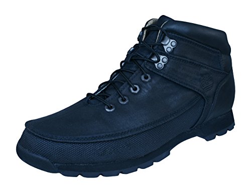 Timberland Euro Sprint EK Botas de Cuero para Hombre -Black-46