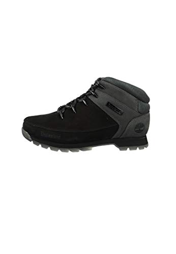 Timberland Euro Sprint Hiker, Botas Hombre, Negro Black/Grey, 43 EU