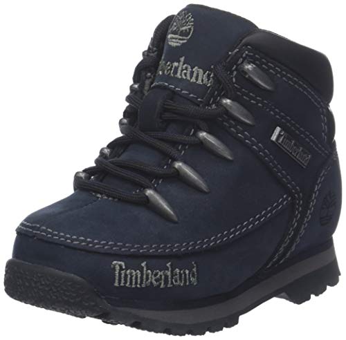 Timberland Euro Sprint (Toddler), Botas Clasicas Unisex-Niños, Azul Medium Blue Nubuck, 25 EU