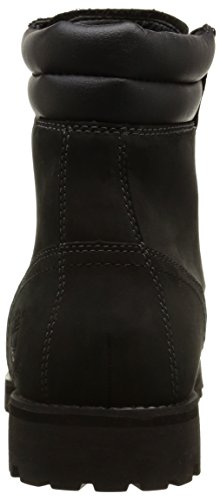 Timberland Foraker 6-Inch Waterproof, Botas Chukka Hombre, Negro Black Full Grain, 42 EU