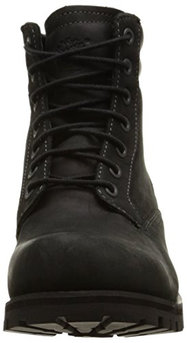 Timberland Foraker 6-Inch Waterproof, Botas Chukka Hombre, Negro Black Full Grain, 42 EU