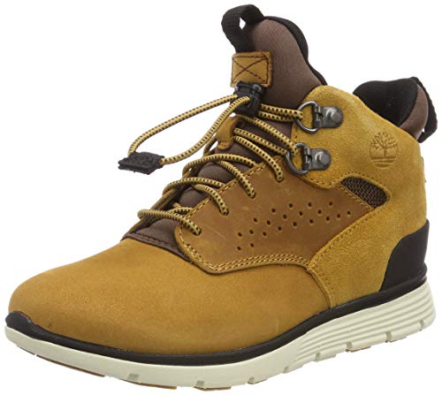 Timberland Killington Hiker (Junior), Botas Chukka Unisex Adulto, Amarillo Wheat Nubuck, 38 EU