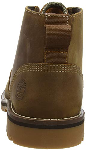 Timberland Larchmont II Waterproof Chukka, Botas Hombre, Marrón Rust Full Grain, 43.5 EU