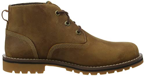 Timberland Larchmont II Waterproof Chukka, Botas Hombre, Marrón Rust Full Grain, 43.5 EU