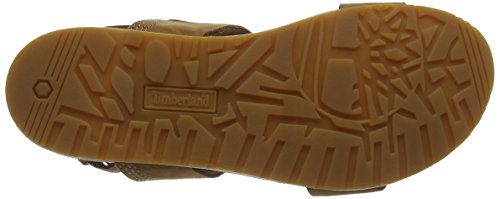 Timberland Malibu Waves 2 Band, Sandalias Mujer, Marrón Rust Nubuck, 36 EU