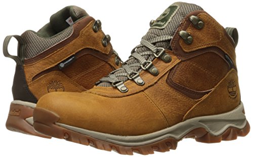Timberland Men's Mt. Maddsen Mid Leather Wp Hiking Boot, Light Brown Full Grain, 13 Medium US