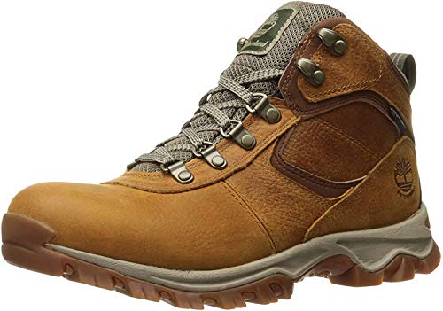 Timberland Men's Mt. Maddsen Mid Leather Wp Hiking Boot, Light Brown Full Grain, 13 Medium US