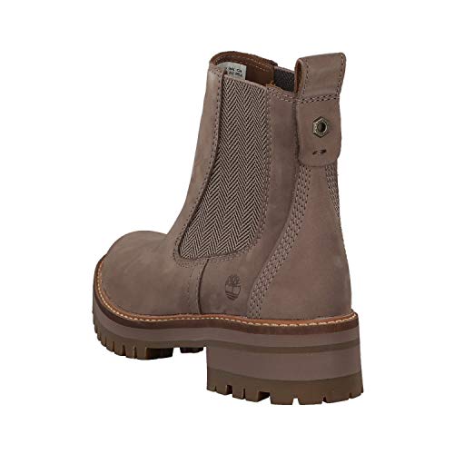 Timberland Mujer Taupe Courmayeur Valley Chelsea Botas-UK 5