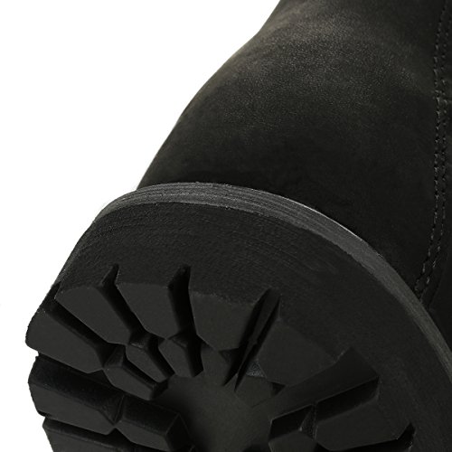 Timberland Nellie Chukka, Botas Mujer, Negro Black Nubuck, 38 EU