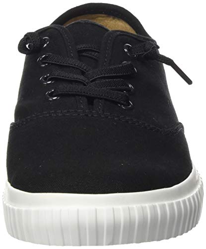 Timberland Newport Bay Bumper Toe Oxford, Zapatillas Mujer, Negro Black Canvas, 38 EU
