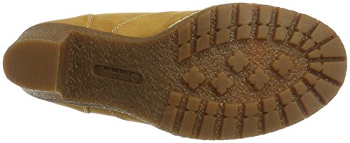 Timberland Tillston 6-Inch Double Collar, Botas Chukka Mujer, Amarillo Wheat Nubuck, 39 EU