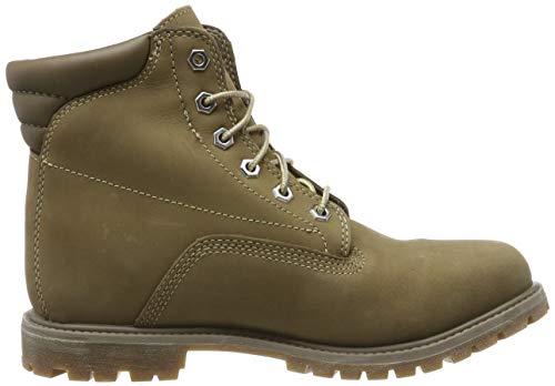 Timberland Waterville 6 Inch Basic Waterproof, Botas Mujer, Marrón (Taupe), 37 EU