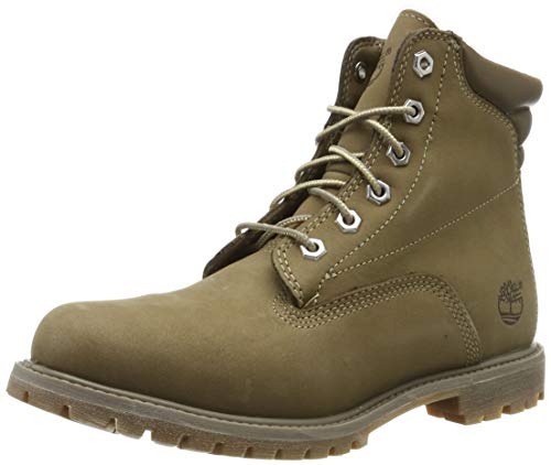Timberland Waterville 6 Inch Basic Waterproof, Botas Mujer, Marrón (Taupe), 37 EU