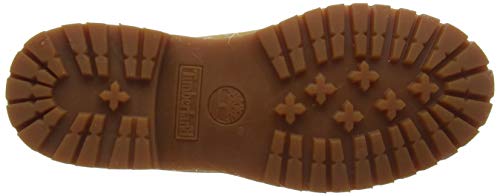 Timberland Waterville 6 Inch Double Collar Waterproof, Botas para Mujer, Amarillo (Wheat Nubuck), 39 EU