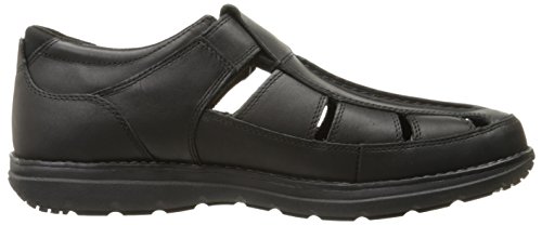 TimberlandBarrett Park_Barrett Fisherman - Sandalias de Punta Descubierta Hombre, Color Negro, Talla 41.5