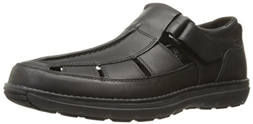 TimberlandBarrett Park_Barrett Fisherman - Sandalias de Punta Descubierta Hombre, Color Negro, Talla 41.5