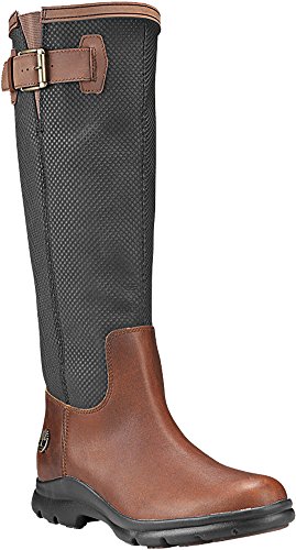 TimberlandTurain Tall Wp Boot - botas altas Turain Mujer , Marrón (Medium Brown Tectuff Leather), 8.5 B(M) US