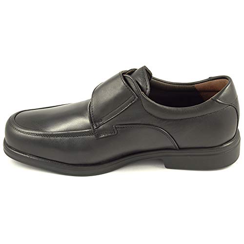 TOLINO - Velcro CLÁSICO Ancho Especial Suela: Goma con: Velcro para: Hombre Color: Negro Talla:40