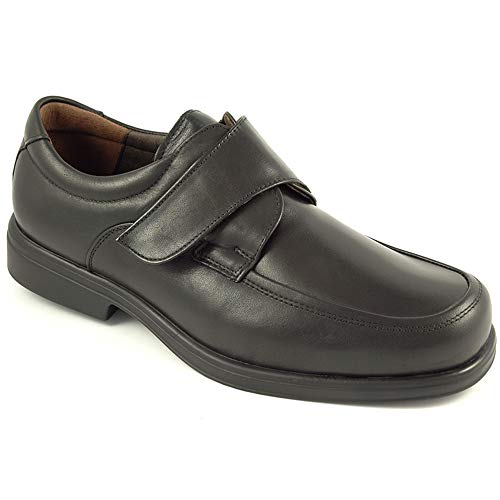 TOLINO - Velcro CLÁSICO Ancho Especial Suela: Goma con: Velcro para: Hombre Color: Negro Talla:40