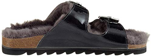 Tom Tailor 5893402, Zapatillas de Estar por casa Mujer, Gris (Dkgrey 01483), 37 EU