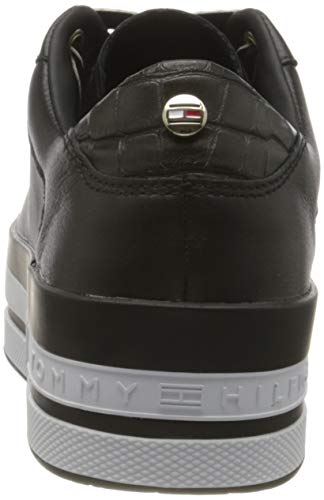 Tommy Hilfiger Eilidh 2c1, Sneakers para Mujer, Negro, 40 EU