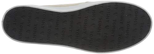 Tommy Hilfiger Essential Nautical Slip ON, Deslizamiento Esencial para náutico Mujer, Beige Clásico, 41 EU