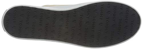 Tommy Hilfiger Essential Nautical Sneaker, Nautica Esencial Mujer, Beige Clásico, 38.5 EU