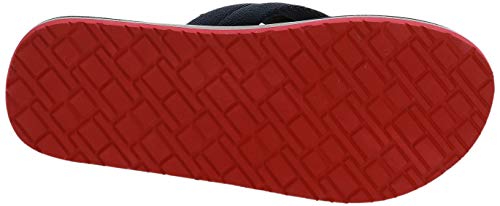 Tommy Hilfiger Essential TH Beach Sandal, Chanclas Hombre, Azul (Midnight 403), 46 EU