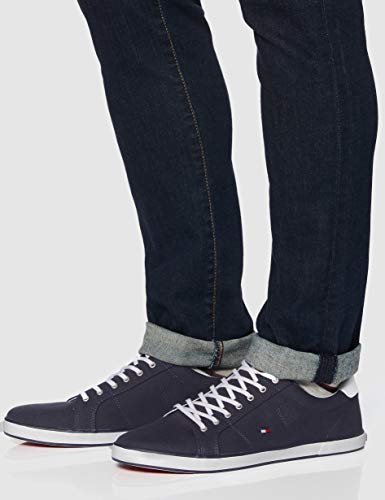 Tommy Hilfiger H2285ARLOW 1D, Zapatillas Hombre, Azul (Midnight), 43 EU