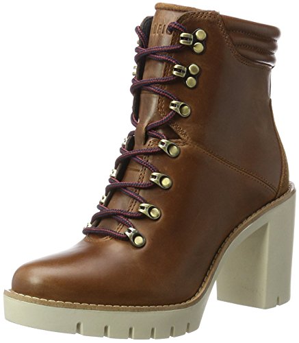 Tommy Hilfiger P1285aola 5a, Botas Militar Mujer, Marrón (Winter Cognac), 41 EU