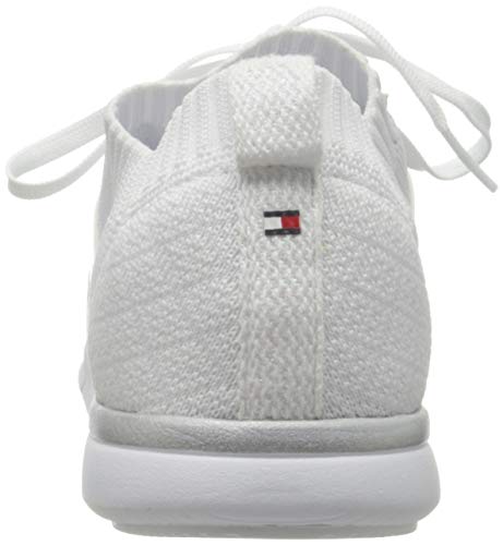 Tommy Hilfiger Skye 21d1, Zapatillas Mujer, Blanco, 40 EU