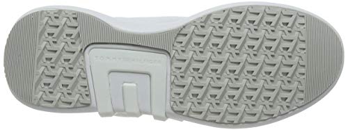 Tommy Hilfiger Tommy Sporty Runner, Zapatillas Mujer, Blanco (White Ybs), 38 EU