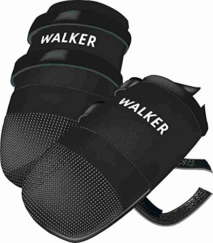 TRIXIE 2 Botas Protectoras Walker, Neopreno, Perros, XXL, Negro, Perro