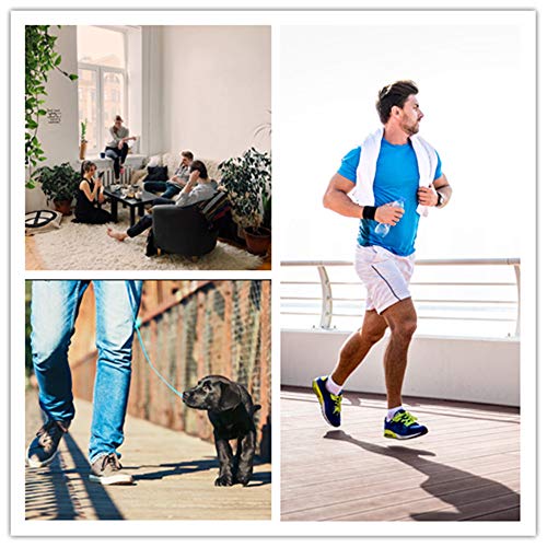 TUUHAW Calcetines de Deporte Low Cut Pro Para Hombre Mujer y niño 10 Pares Calcetines Cortos Tobilleros Deportivos Zapatilla Transpirable(Blanco-Gris3942)