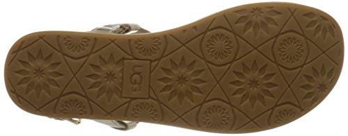 UGG Aleigh, Sandalia Mujer, Azul Marino, 38 EU