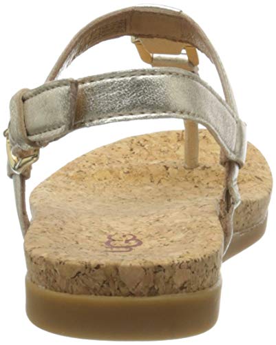 UGG Aleigh, Sandalia Mujer, Azul Marino, 38 EU