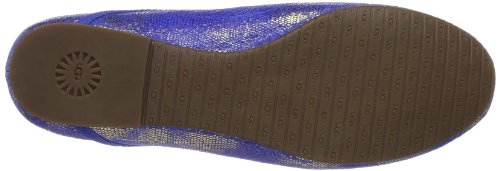 UGG Antora Lizard - Cerrado de Cuero Mujer, Color Azul, Talla 41