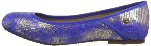 UGG Antora Lizard - Cerrado de Cuero Mujer, Color Azul, Talla 41
