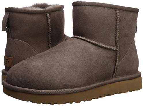 UGG Australia Classic Mini II, Botas Cortas al Tobillo para Mujer, Mole, 41 EU