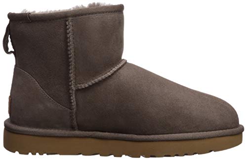 UGG Australia Classic Mini II, Botas Cortas al Tobillo para Mujer, Mole, 41 EU