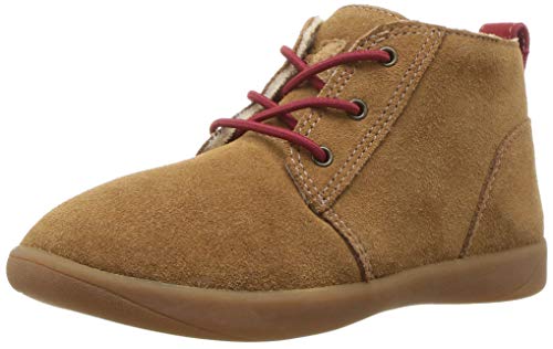 UGG Australia T Kristjan, Botas Modelo Chukka para Niños, Chestnut, 28 EU