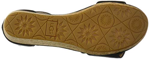 UGG Australia Zoe II, Sandalia para Mujer, Black, 38 EU